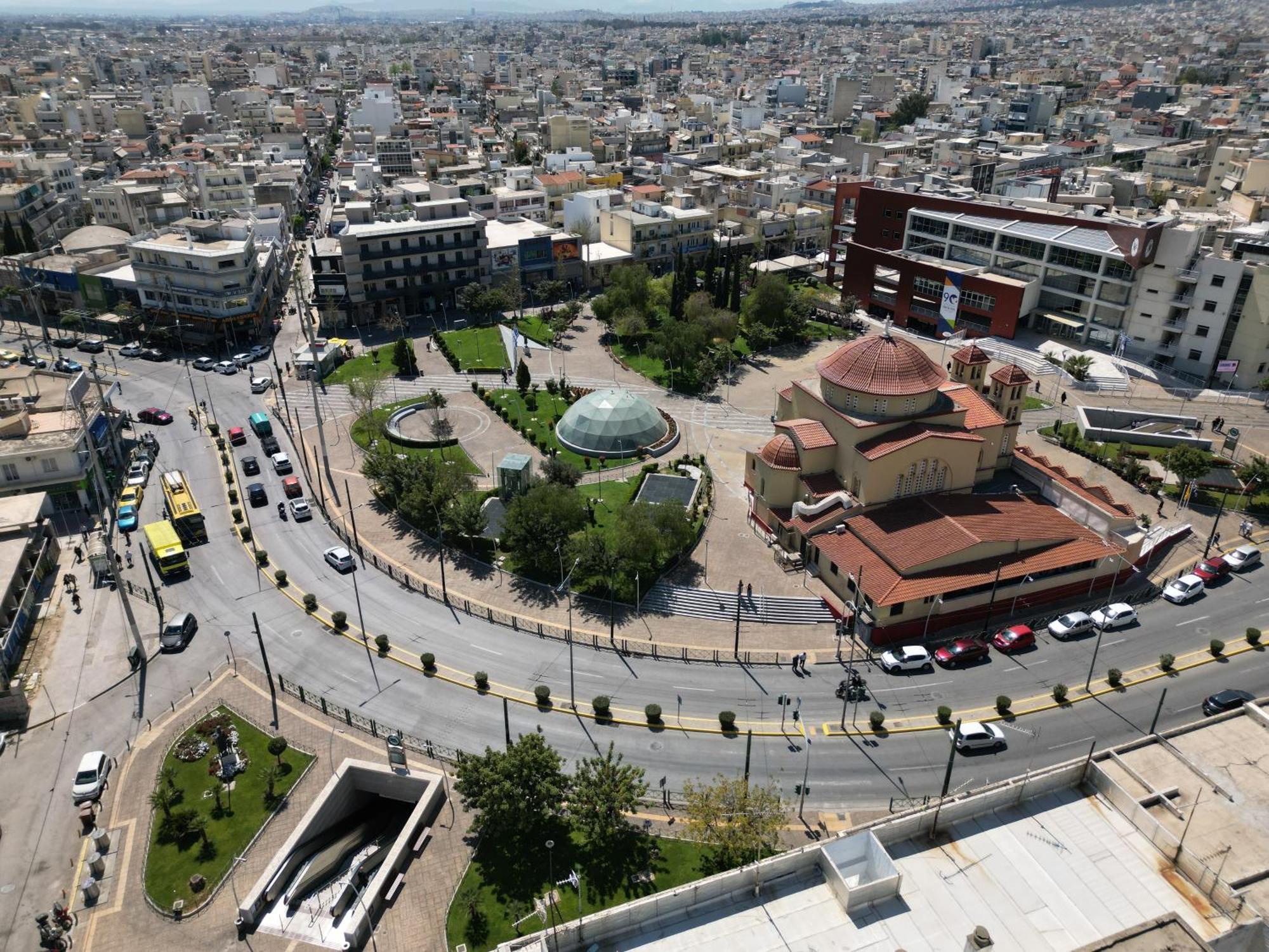 Athenian Sky View - Next To Metro
